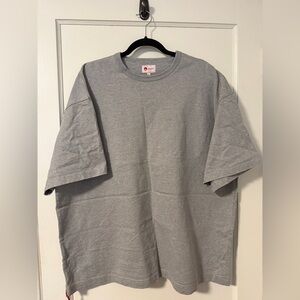 Beams Japan Gray T-Shirt with Signature Red Rope, Size XL